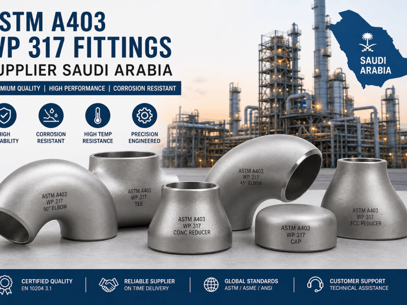 ASTM A403 WP 317 pipe fittings supplier in Saudi Arabia