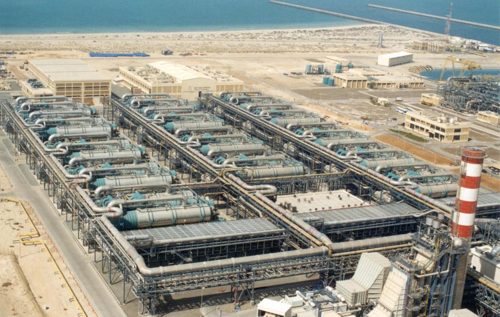 Copper Nickel pipe fittings used in desalination plants Saudi Arabia