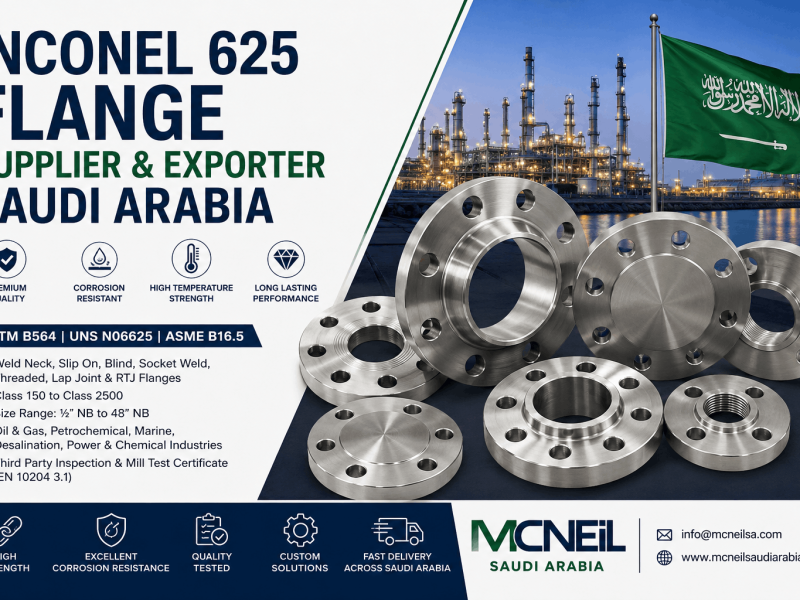Inconel 625 flange supplier and exporter in Saudi Arabia offering ASTM B564 UNS N06625 industrial pipe flanges