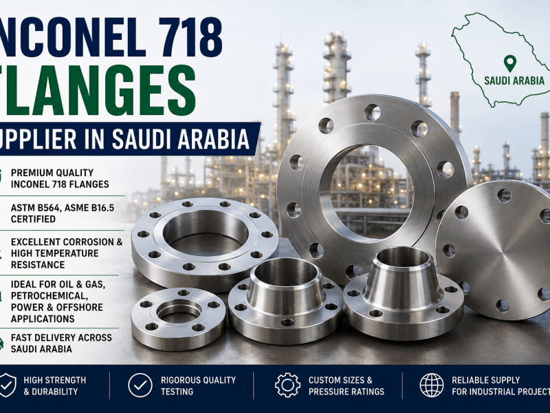 Inconel 718 flanges supplier in Saudi Arabia for oil and gas and petrochemical industries