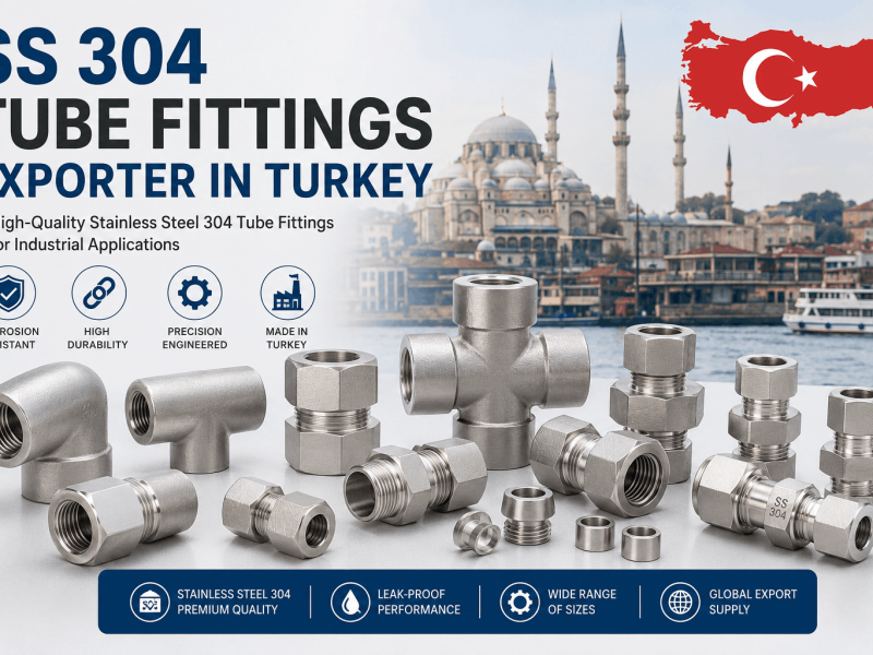 SS 304 tube fittings Exporter in Turkey