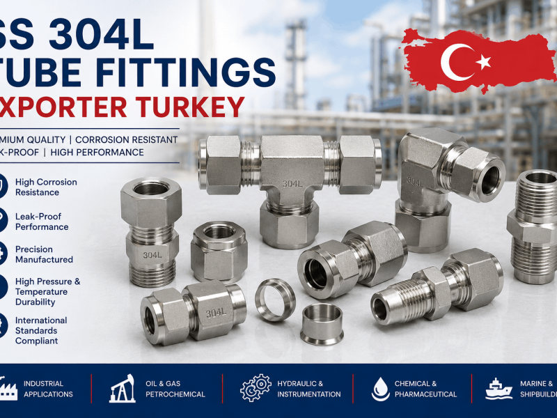 SS 304L Tube Fittings Exporter in Turkey