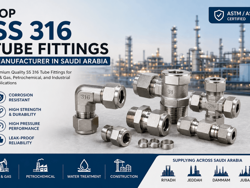 SS 316 tube fittings manufacturer in Saudi Arabia