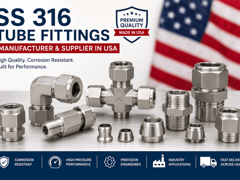 SS 316 tube fittings manufacturer and supplier in USA