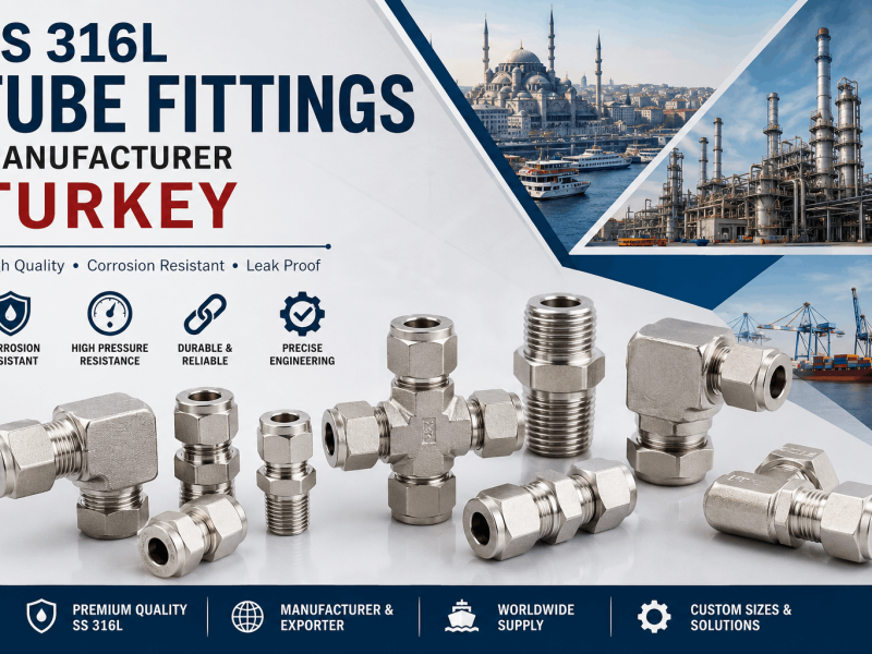 SS 316L Tube Fittings Manufacturer Turkey
