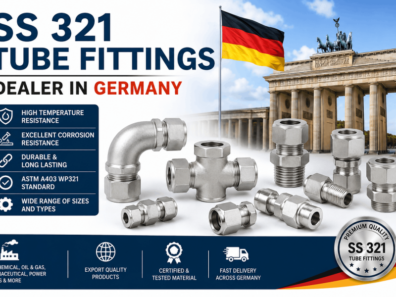 SS 321 tube fittings dealer in Germany
