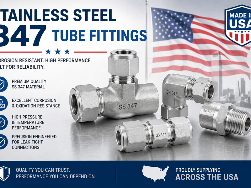 Stainless Steel 347 Tube Fittings Supplier USA