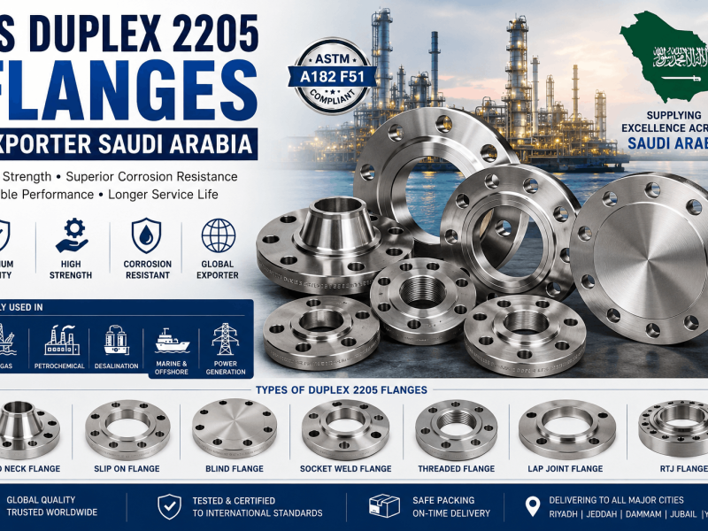 SS Duplex 2205 Flanges exporter and supplier in Saudi Arabia